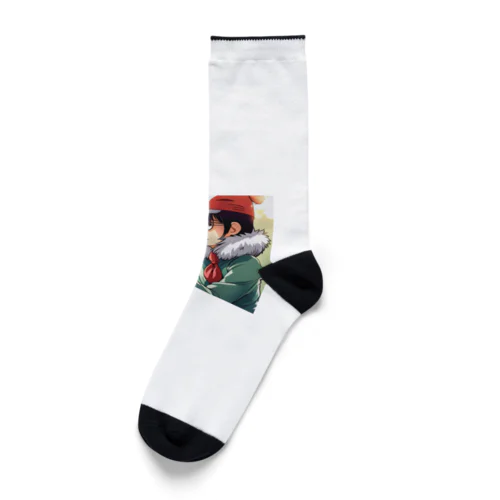 ドット絵のゆうこちゃん Socks