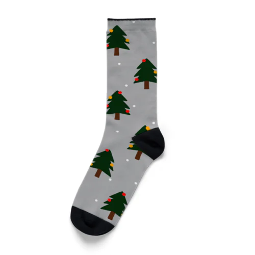 クリスマスツリー Socks
