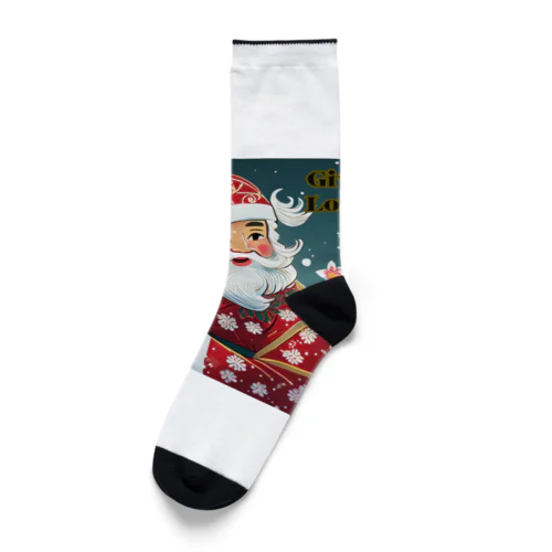 GiveLoveSanta Socks