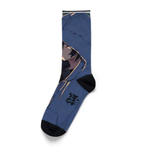 パーカーフードの少女　池袋編 Socks