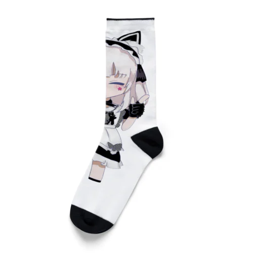 黒猫ネネちゃん Socks