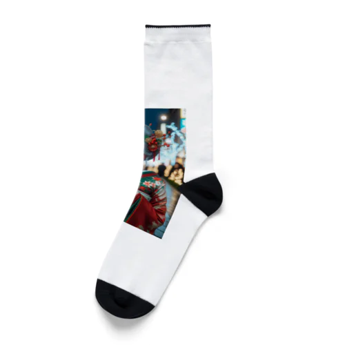 和洋折衷クリスマス Socks