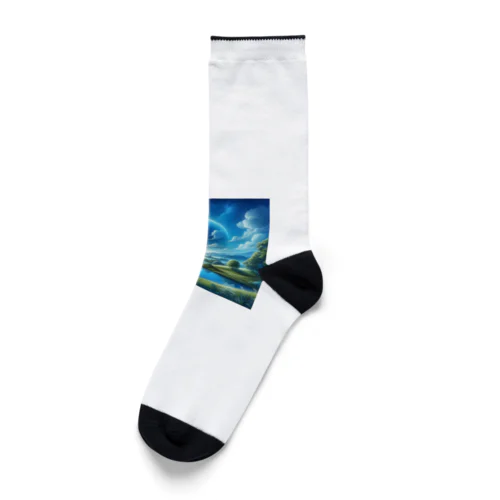 サファイア・スカイズ Socks