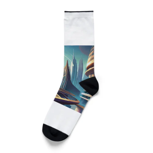 ジオメトリック都市 Socks