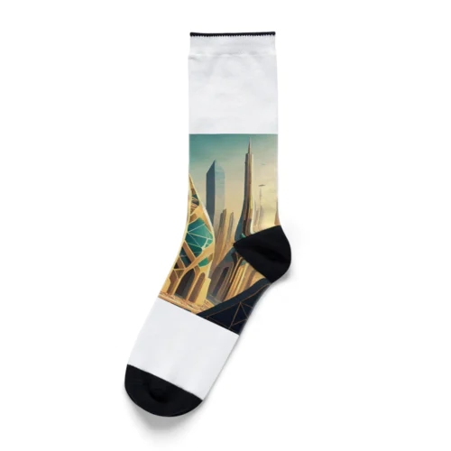 ジオメトリック都市 Socks