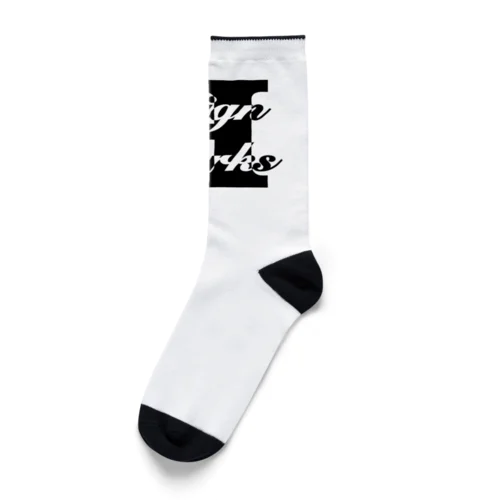 H DESIGNWORKS ロゴグッズ Socks