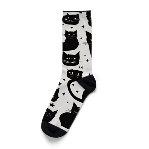 ぶち猫 Socks