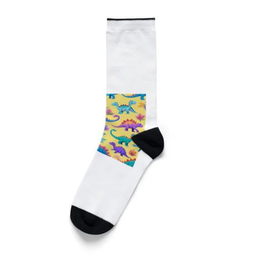 可愛い恐竜くん1号 Socks