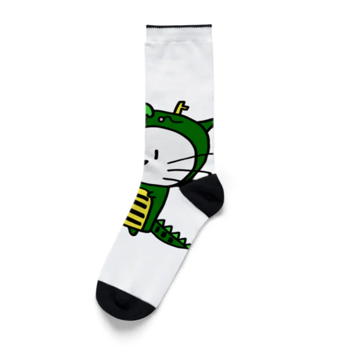 ねこ日和（辰） Socks