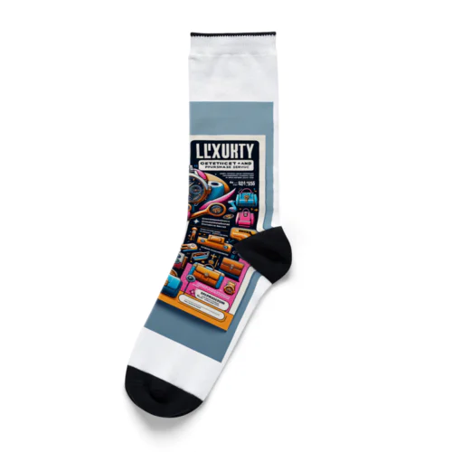 不用品買取広告のデザイン Socks