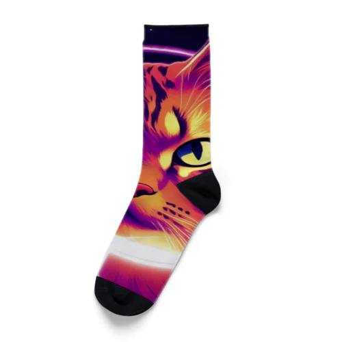 ワイルドビッグキャット Socks