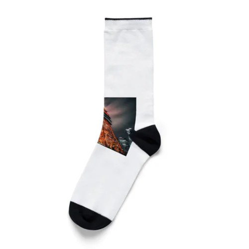 電波塔 Socks