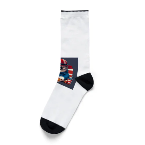 ファンキーなファット猫 Socks