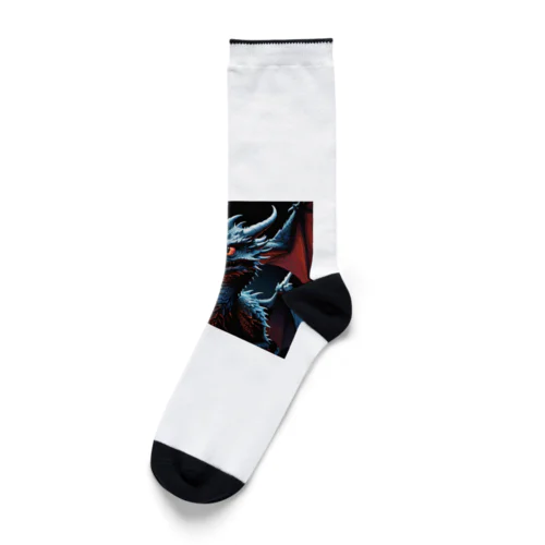 ダークな恐竜くん7号 Socks