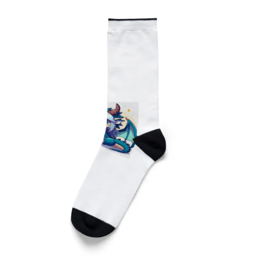 可愛らしいドラゴンマスコット Socks