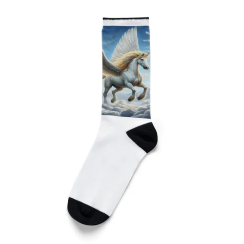 幻想的なペガサス Socks