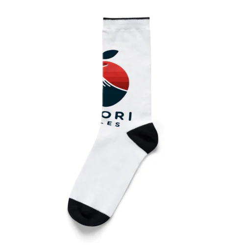 あおもりりんごと岩木山 Socks