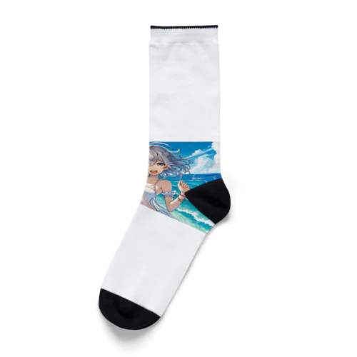 夏の日差し Socks