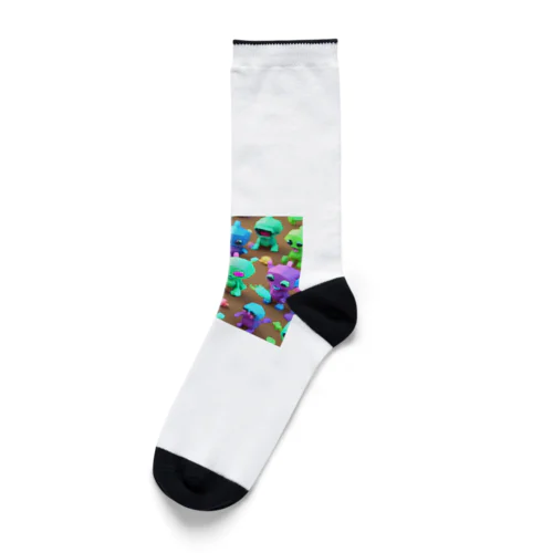 集まれKAWAii宇宙人 Socks