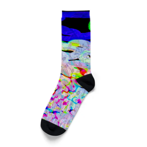 LEA1800 PLASTIC SOUL Socks