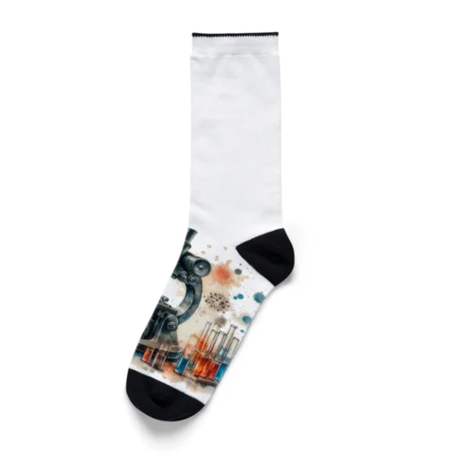 顕微鏡　~ミクロの世界~ Socks