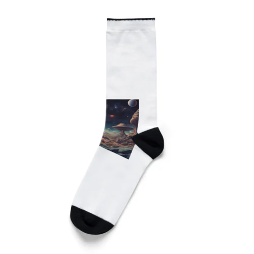 多分火星の景色はこんな感じ🪐 Socks