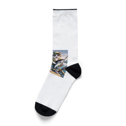 nekofishing仲良し Socks