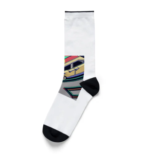 頭がぼんやりしているサスペンション Socks