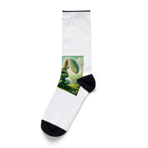 カエルｘウサギ Socks