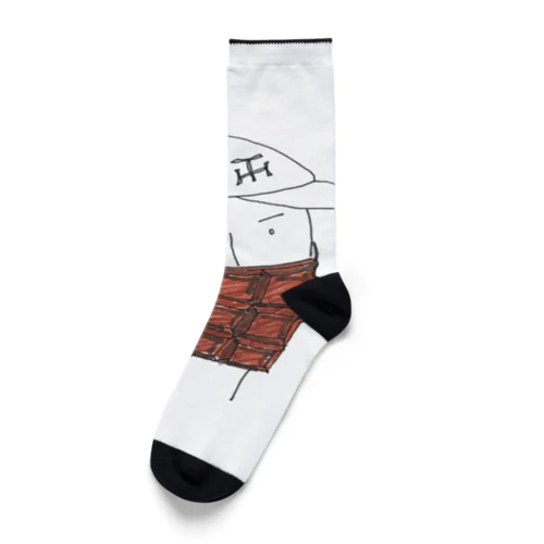 チョコマスクBOY Socks