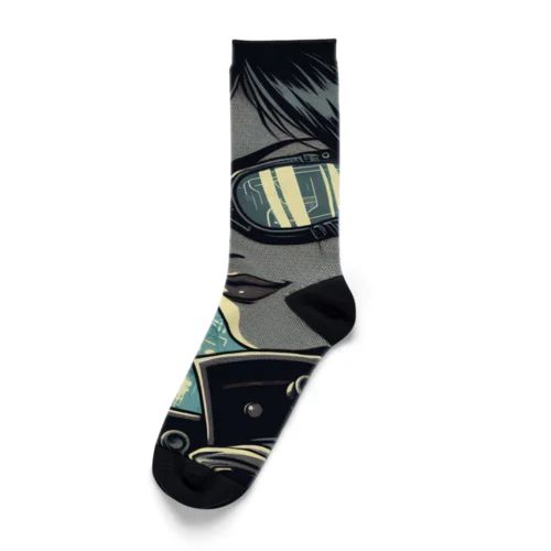 サイバーパンクガールNo.33 Socks