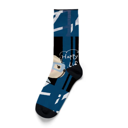 おしゃれな着せかえくま Socks