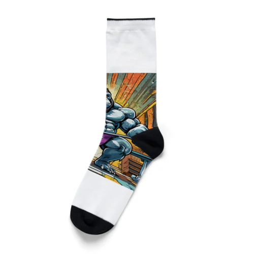 アームカールゴリラ Socks