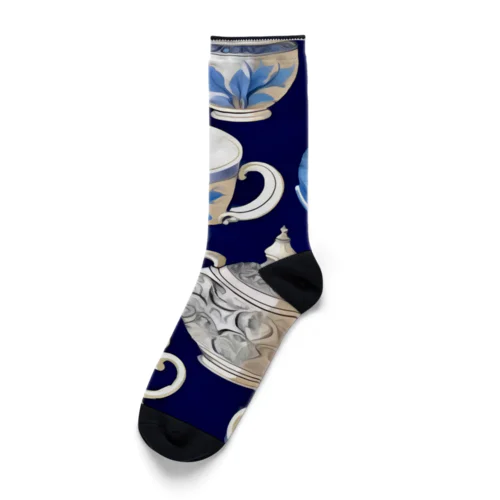 花の詩カップ(The Flower Poetry Cup) Socks