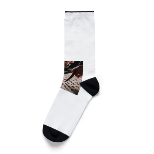 毛筆 Socks