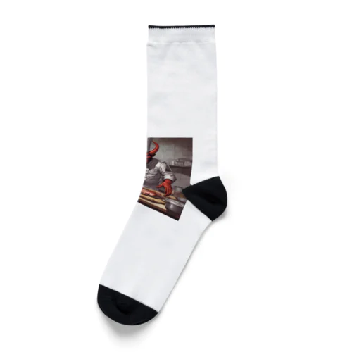 devil's cookingグッズ2 Socks