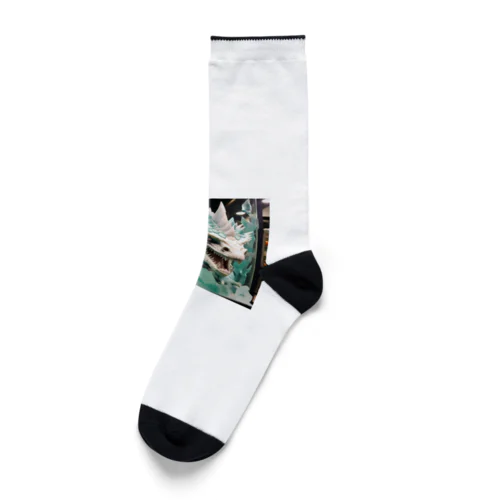 クリスタルアイスバジリスク Socks