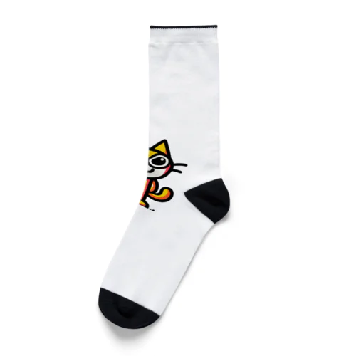 仮）ネコしゃん Socks