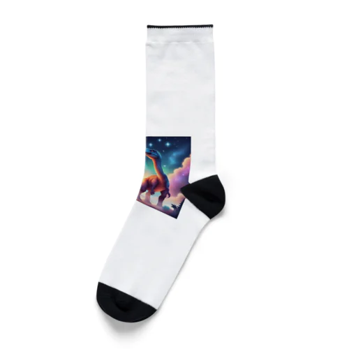 恐竜の星 Socks