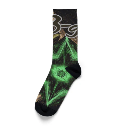 【Abstract Design】8-gram 八芒星🤭 Socks