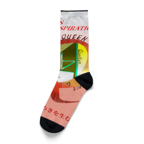 アルファベットタリスマン　Q-cb Socks