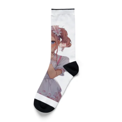 yumi@AI美女 Socks