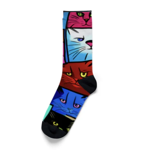 PAC (ポップアートキャット) Socks