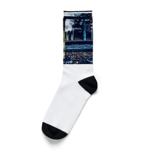 踏み切りの子 Socks