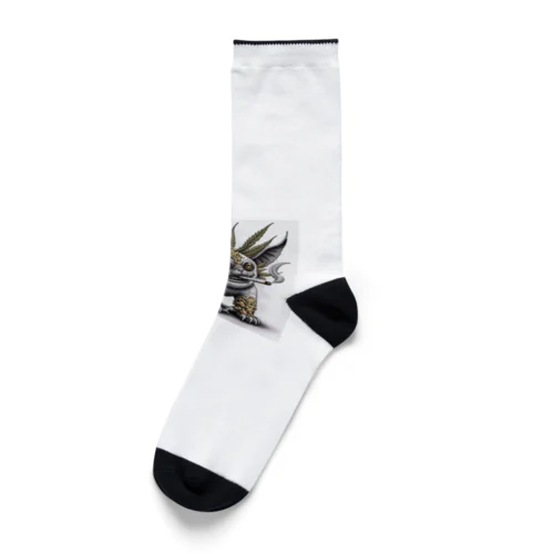 ganja devil's messenger Socks