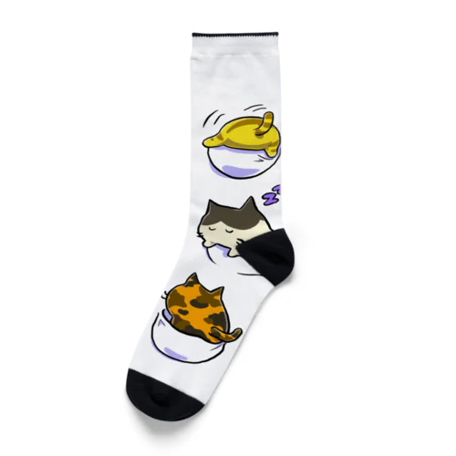 猫ポケットスタイル Socks