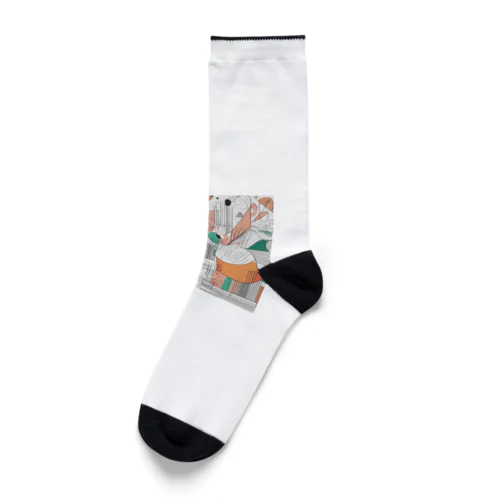 粋逸悠揚 Socks