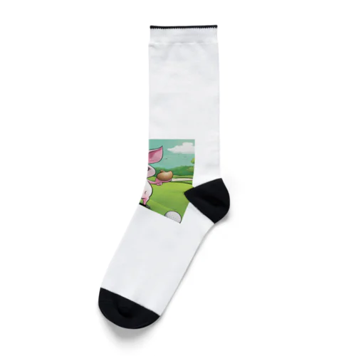 ぷ―のゴルフ Socks