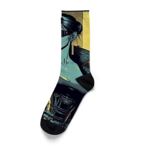 サイバーパンクガールNo.44 Socks