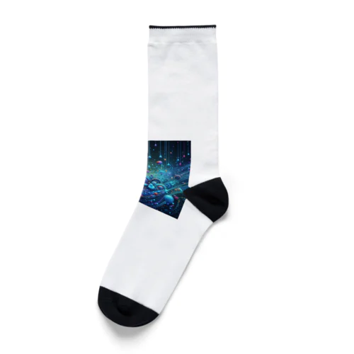 虹のしずく Socks